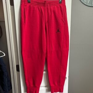 Jordan Men's Bright Red Sweatpants